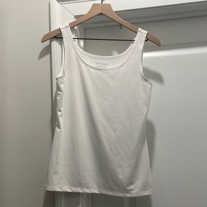 White House black market white tank top